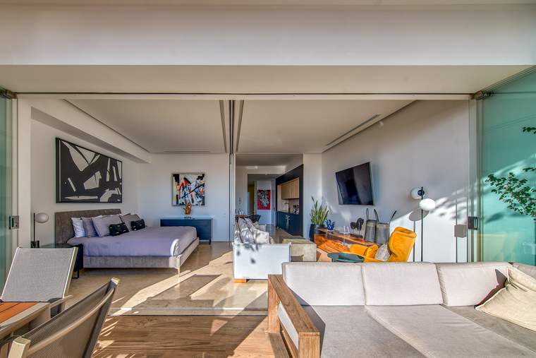 Open living area
